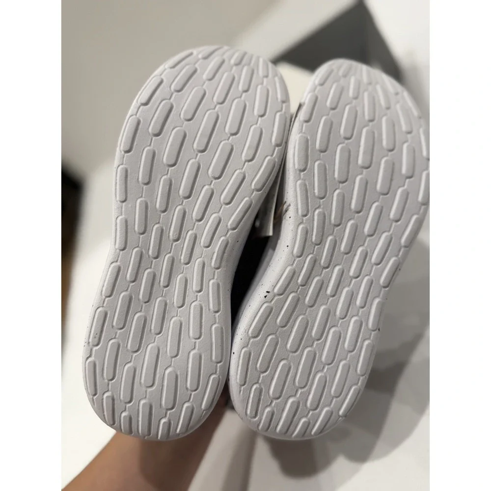 ADIDAS Lite Racer Adapt 7.0 K Kids Slip-On Mesh Sneakers White/Black US 3 unisex